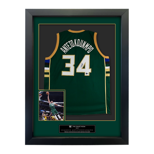 Giannis Antetokounmpo Authentic Signed Jersey 