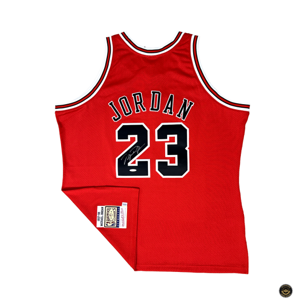 Michael Jordan Signed Chicago Bulls 1997-98 Away Jersey