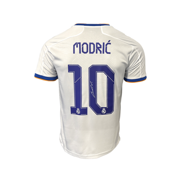 Luka Modrić Signed Real Madrid 2021/22 Home Jersey