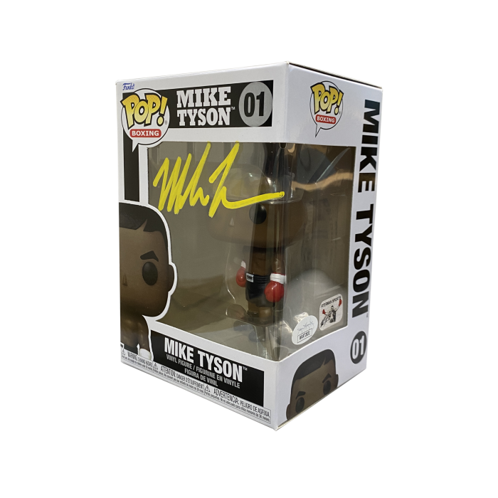 Mike Tyson Signed Funko Pop Figure